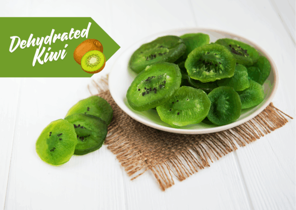 100%Dehydrated Kiwi Slices – No Sugar Added | Tangy & Nutrient-Rich Dried Fruit Snack